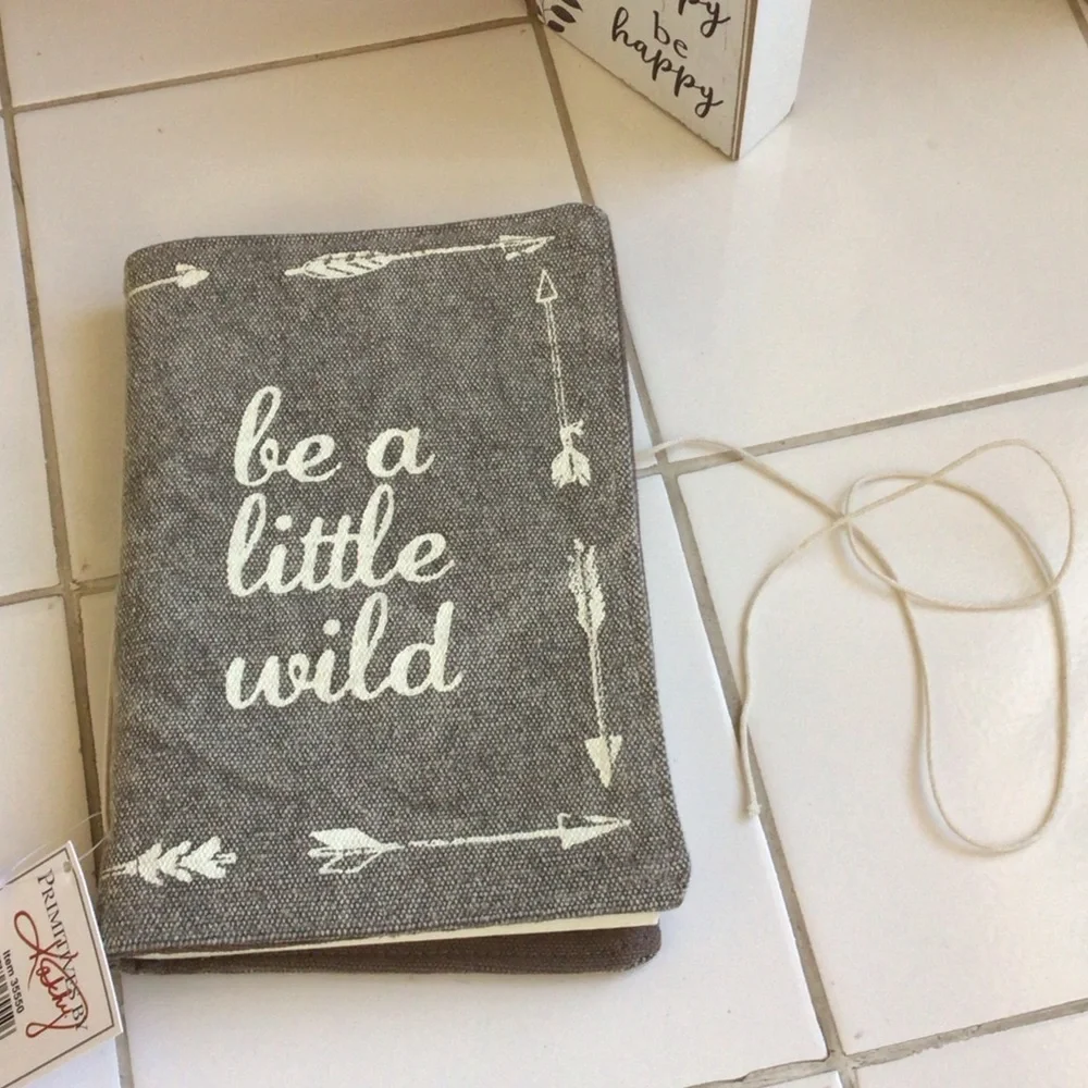 Stonewashed Canvas Journal/Sketch Book NWT